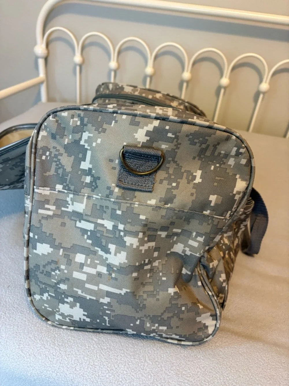 NRA Digital Camo Duffle Bag Tactical Gym Travel Hunting Multi Pocket